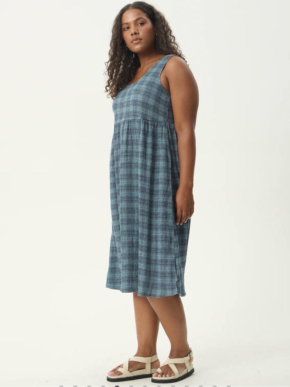 NWT Afends Midi Dress - Picture 3 of 9